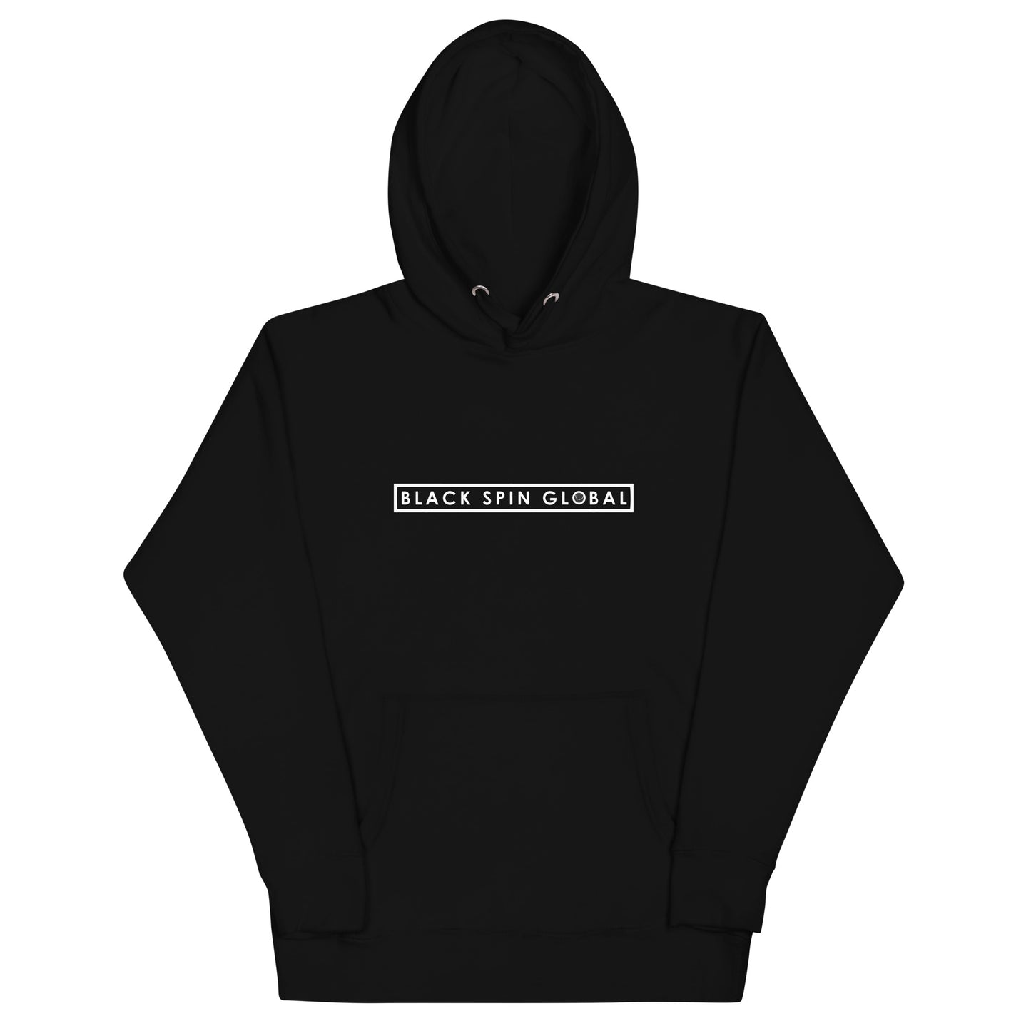 Black Spin Global Hoodie